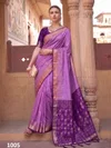 Dola Silk By Ast Rich Silk Fabric Zari Weaving Work Saree